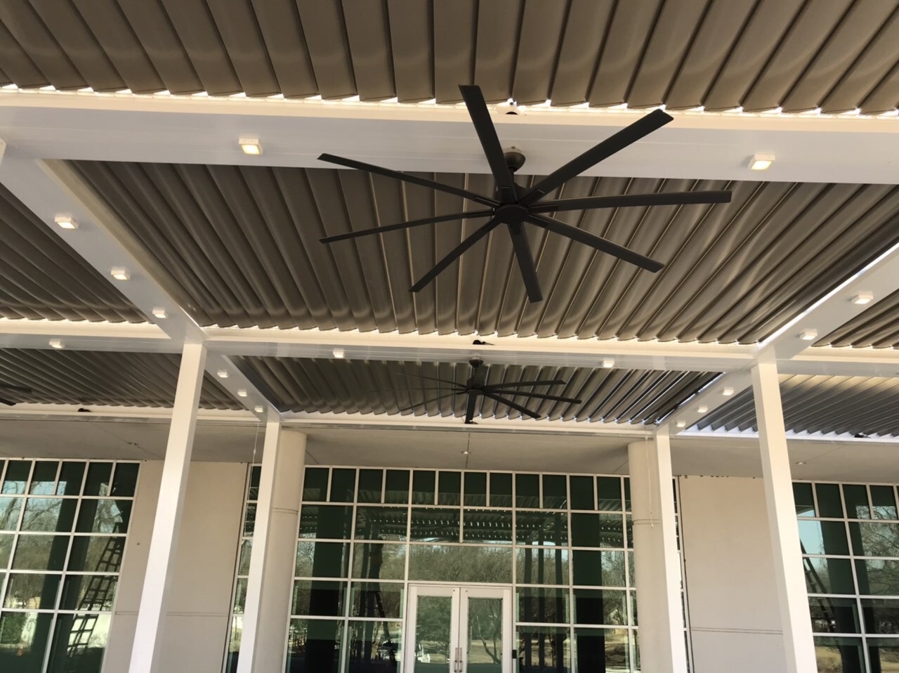 electrical ceiling fan and lighting installation